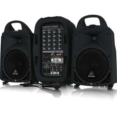 Behringer PPA500BT draagbare PA set
